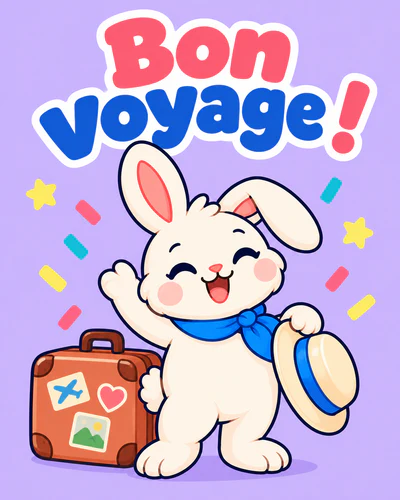 Bon voyage !