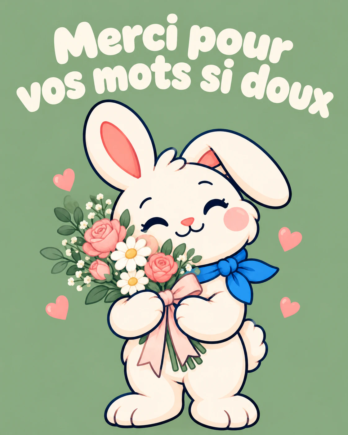 Merci pour vos mots si doux