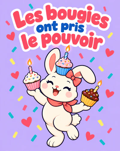 Les bougies ont pris le pouvoir