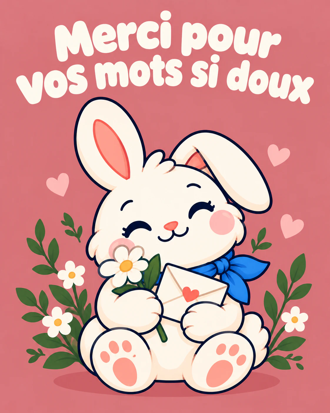 Merci pour vos mots si doux