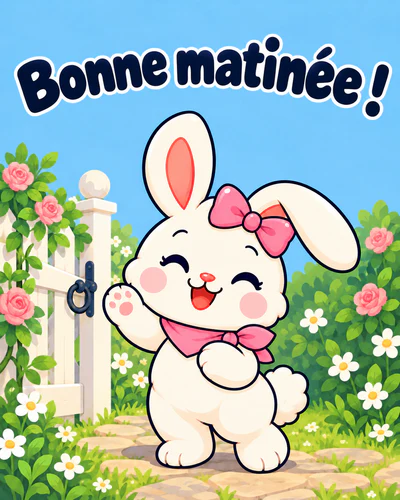 Bonne matinée !