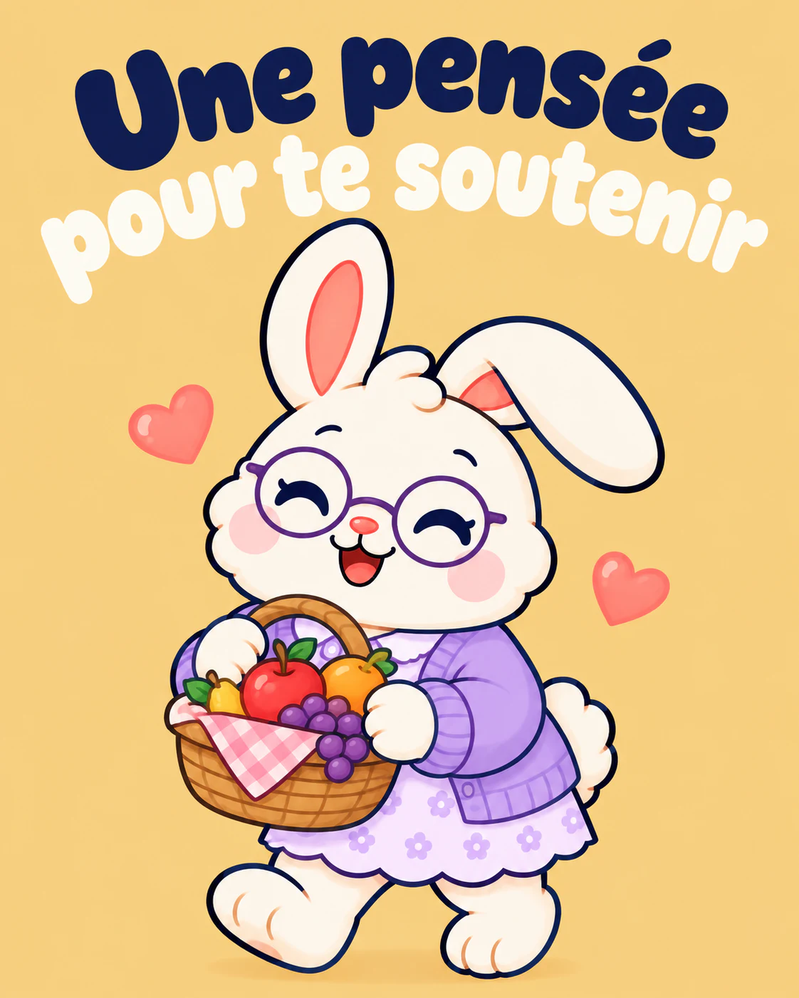 Une pensée pour te soutenir