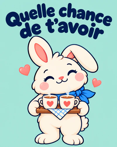 Quelle chance de t’avoir