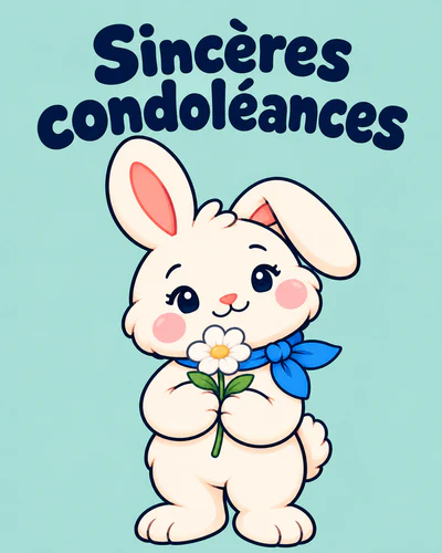 Sincères condoléances