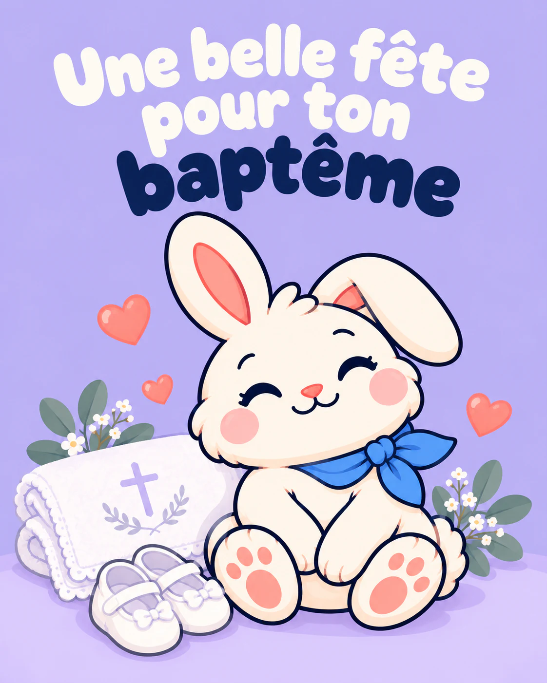Une belle fête pour ton baptême