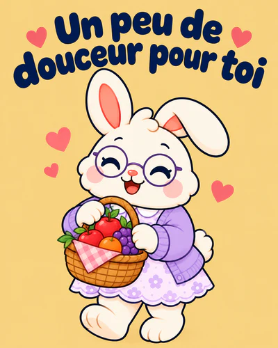 Un peu de douceur pour toi