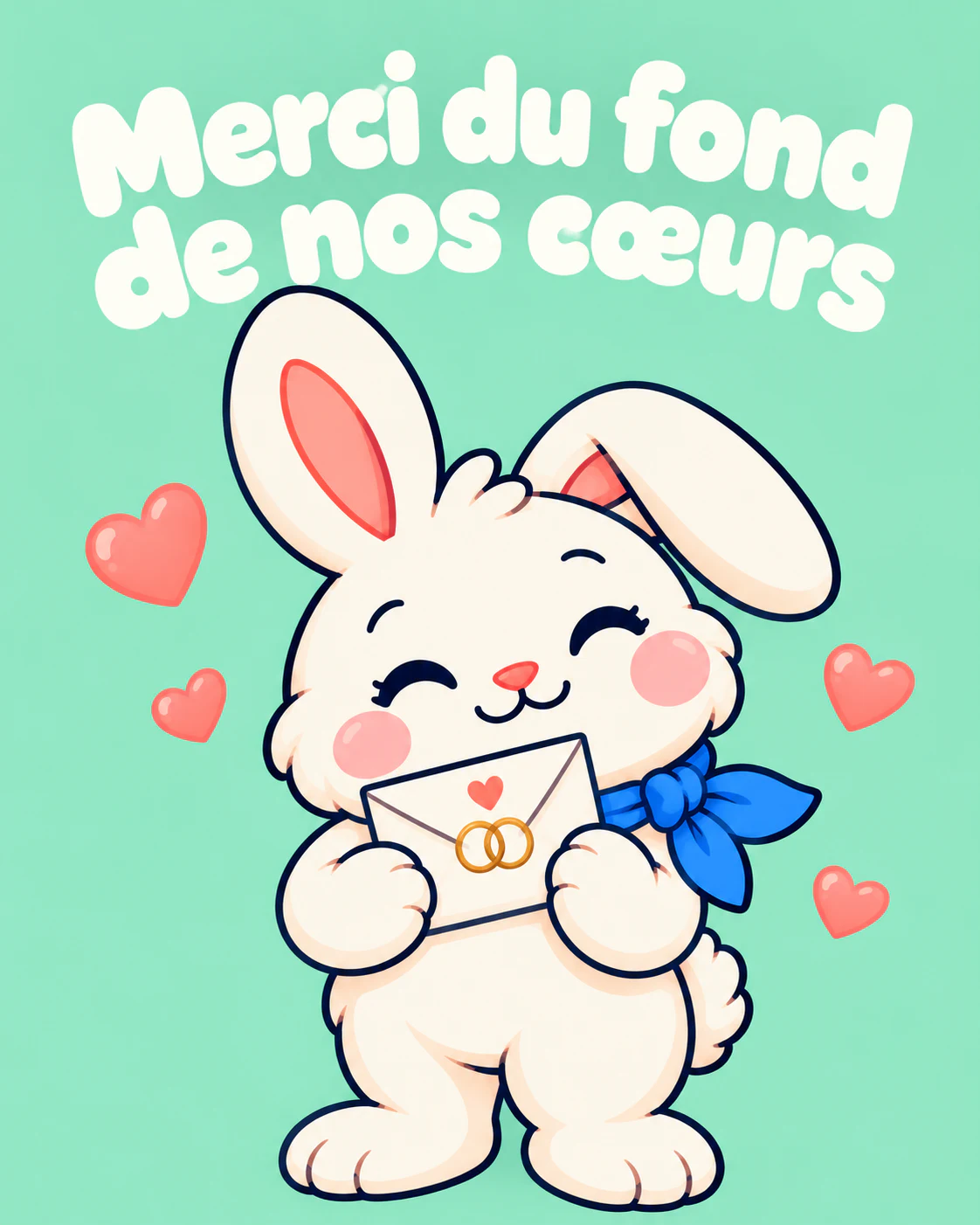 Merci du fond de nos cœurs