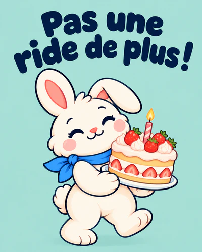 Pas une ride de plus !