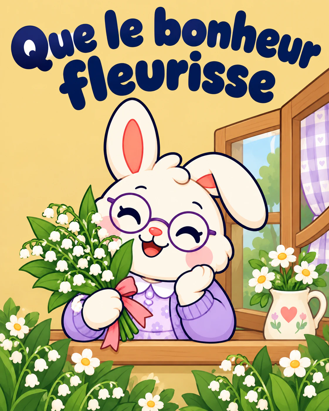 Que le bonheur fleurisse