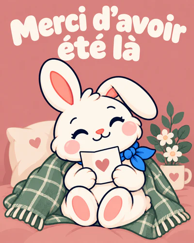 Merci d’avoir été là
