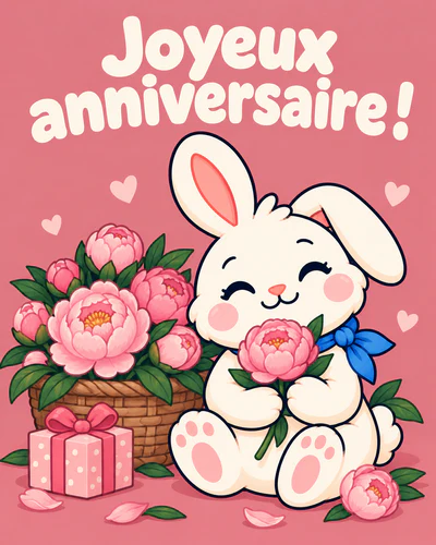 Joyeux anniversaire !