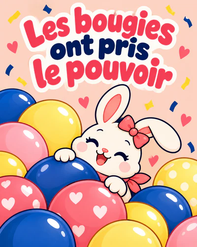 Les bougies ont pris le pouvoir