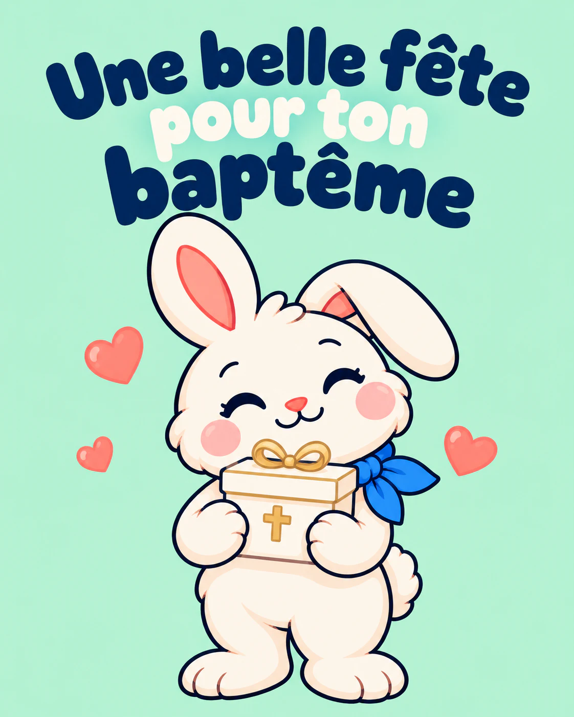 Une belle fête pour ton baptême