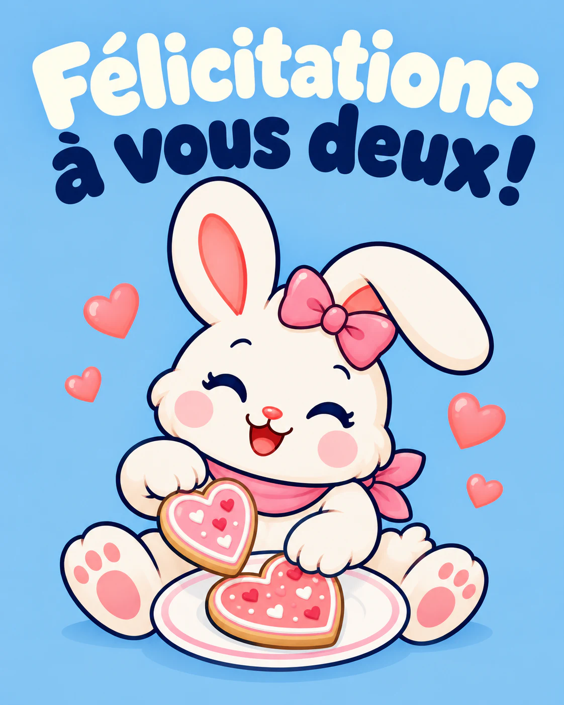 Félicitations à vous deux !