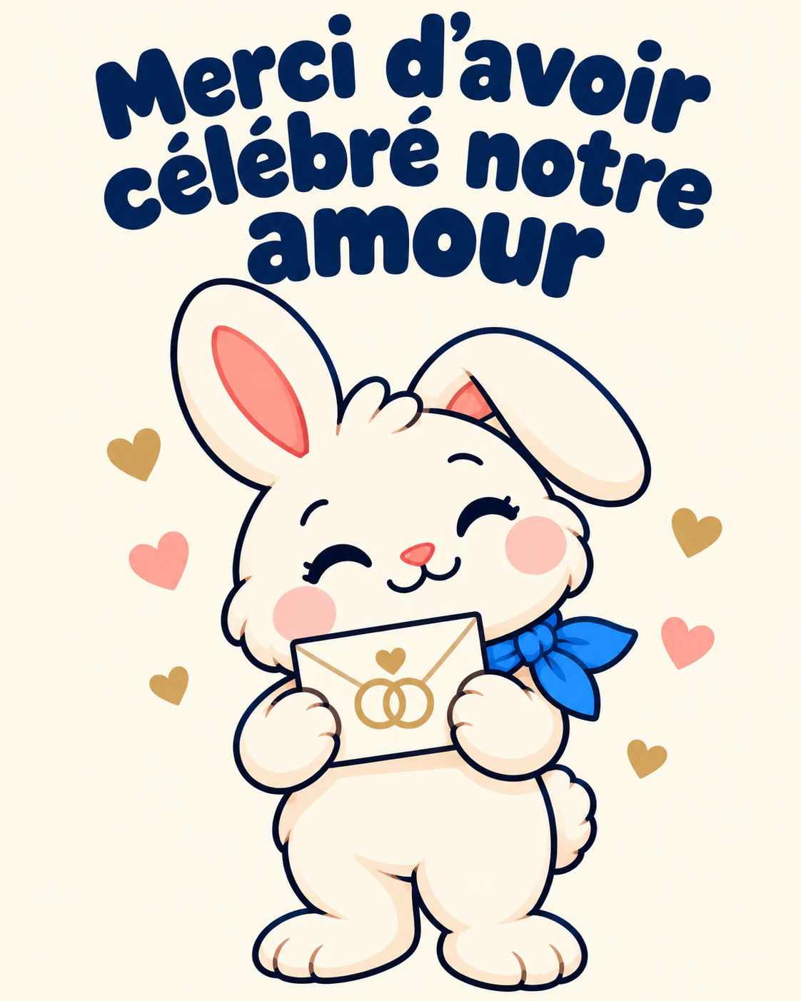Merci d’avoir célébré notre amour
