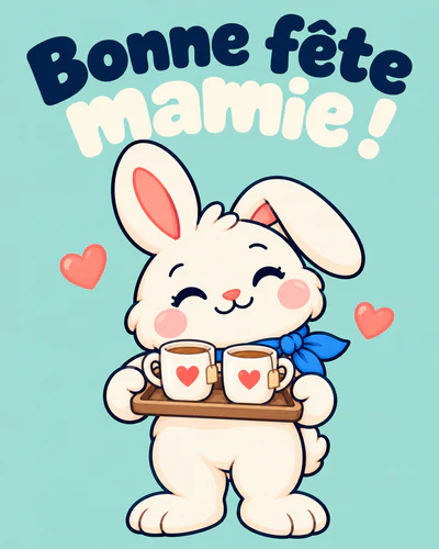 Bonne fête mamie !
