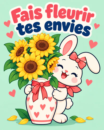 Fais fleurir tes envies