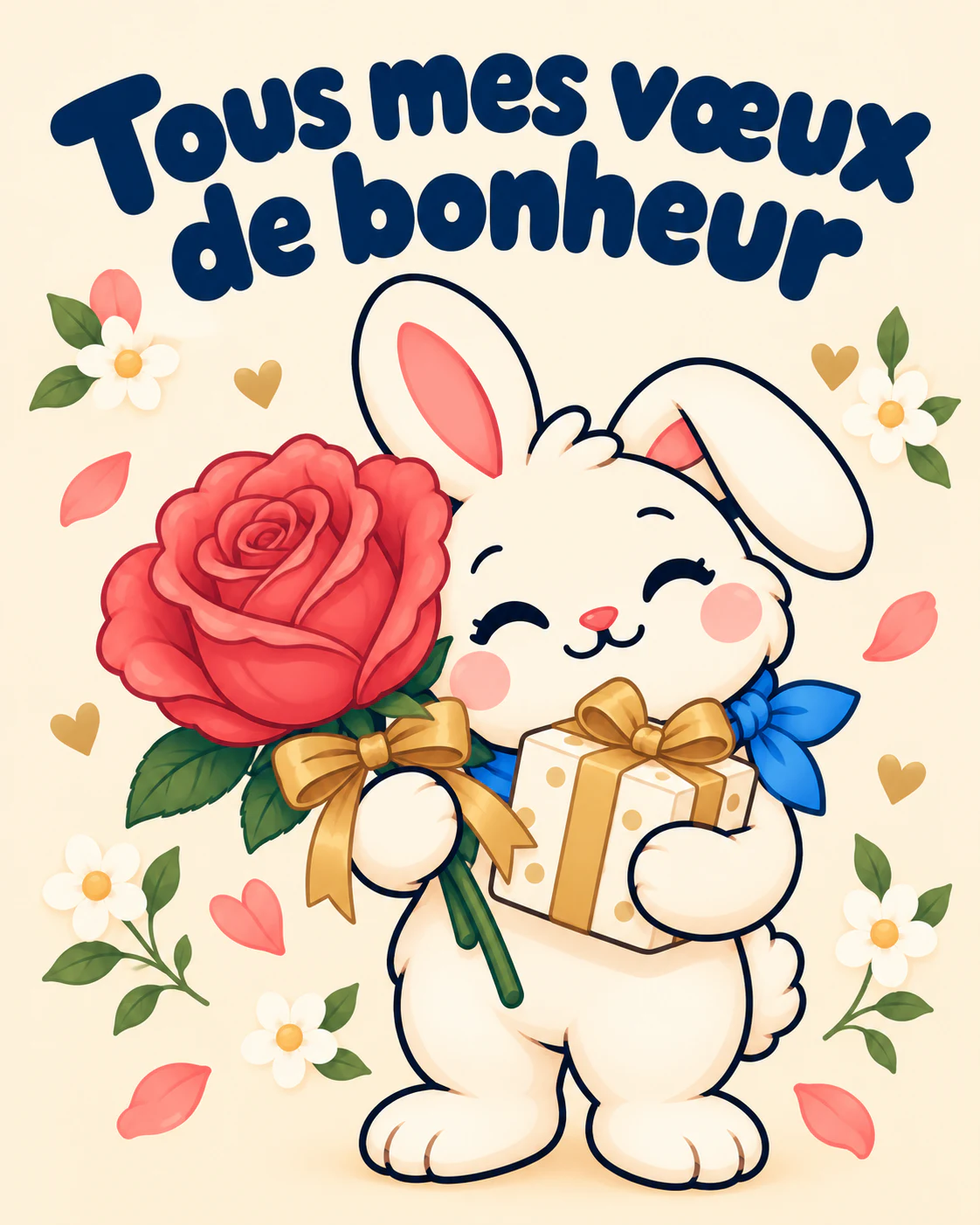 Tous mes vœux de bonheur