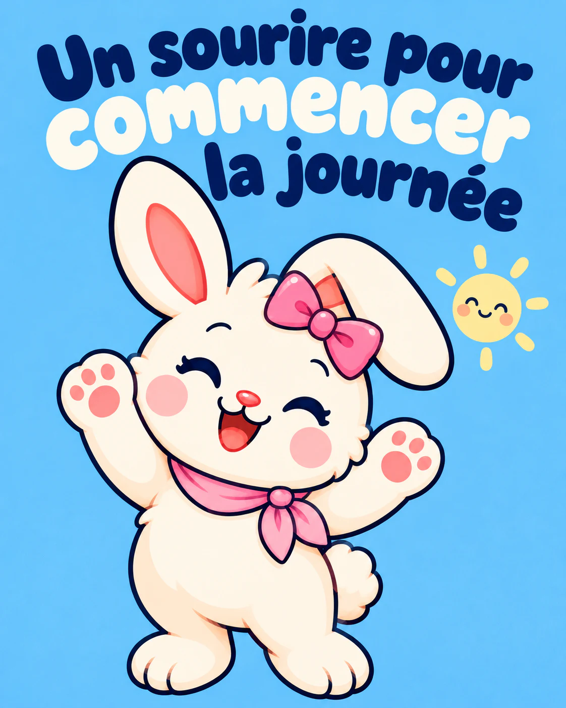 Un sourire pour commencer la journée
