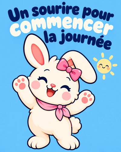 Un sourire pour commencer la journée