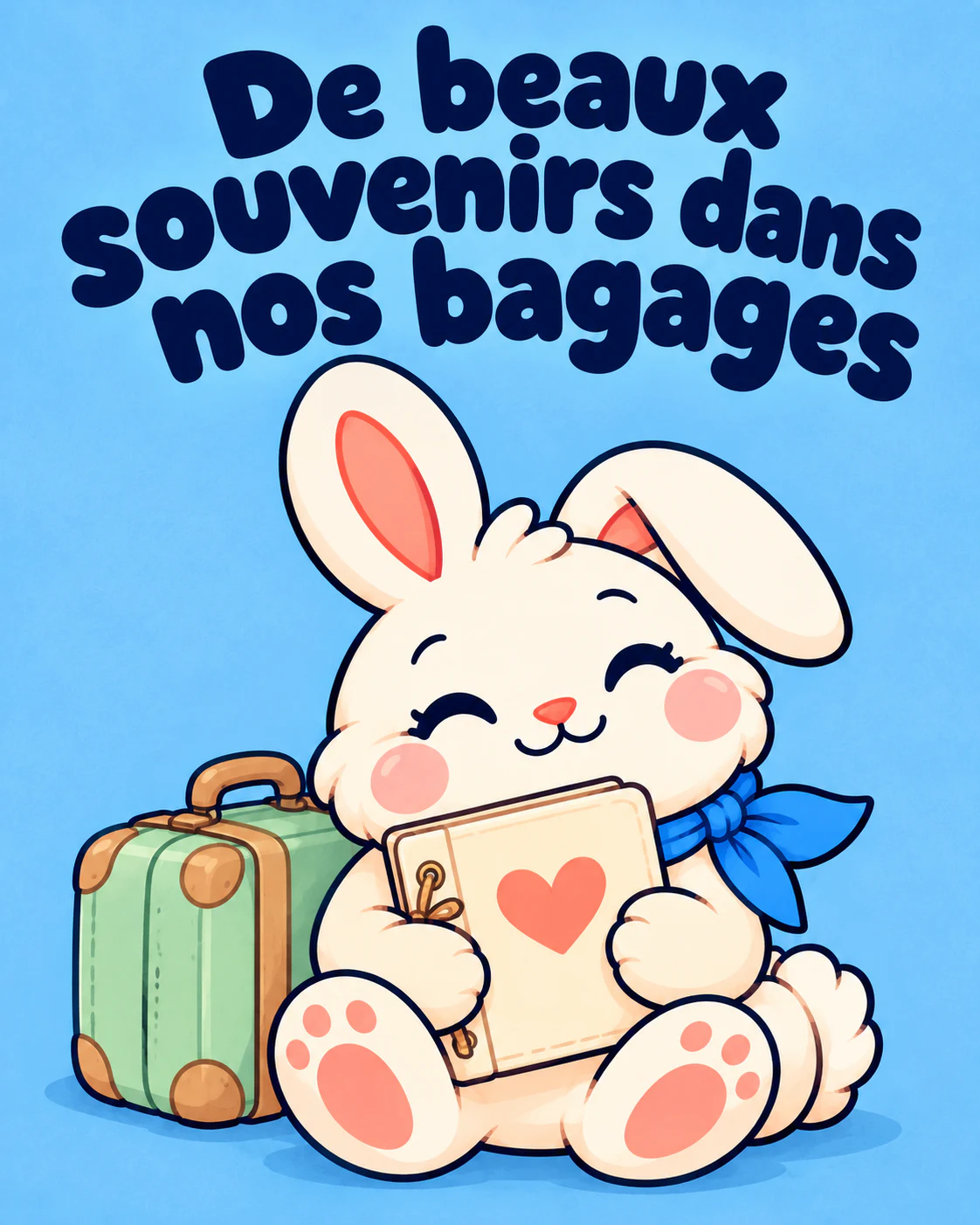 De beaux souvenirs dans nos bagages