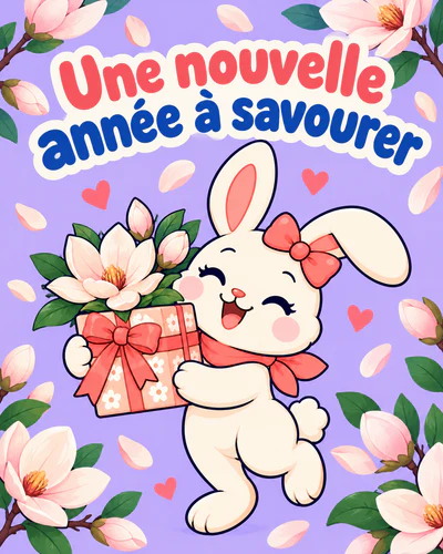 Une nouvelle année à savourer