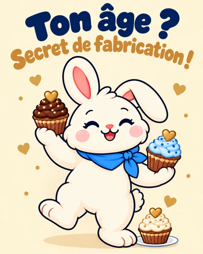 Ton âge ? Secret de fabrication !