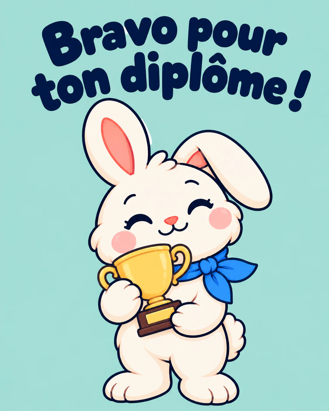 Bravo pour ton diplôme !