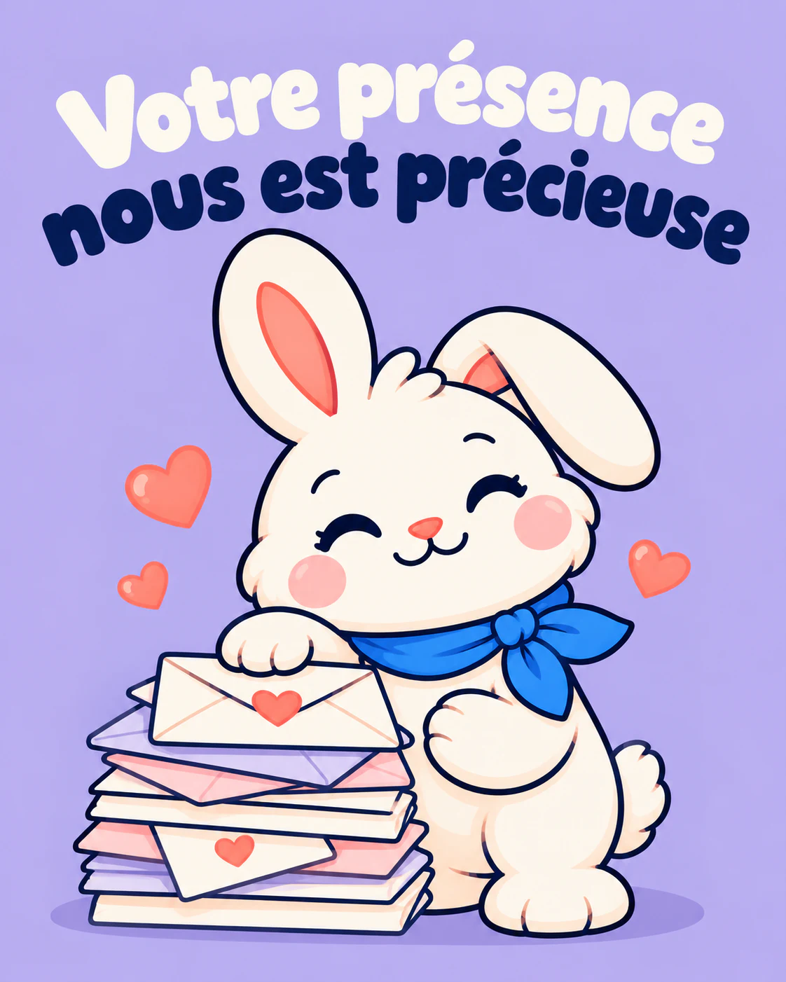 Votre présence nous est précieuse