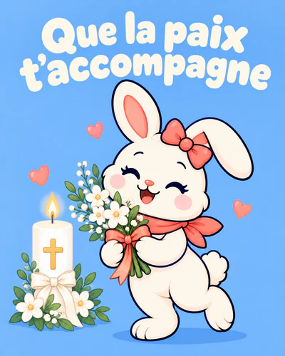 Que la paix t’accompagne