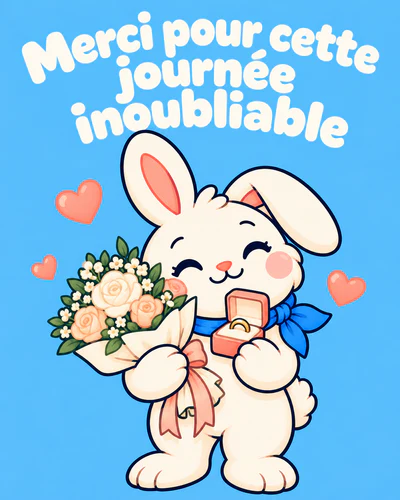 Merci pour cette journée inoubliable