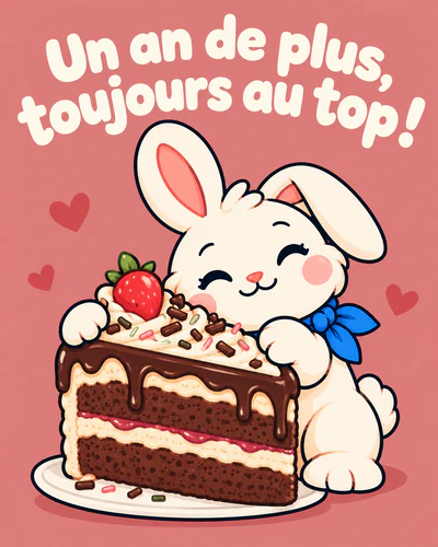 Un an de plus, toujours au top !