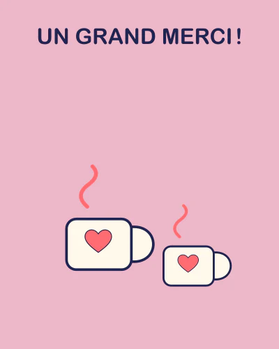 Un grand merci !