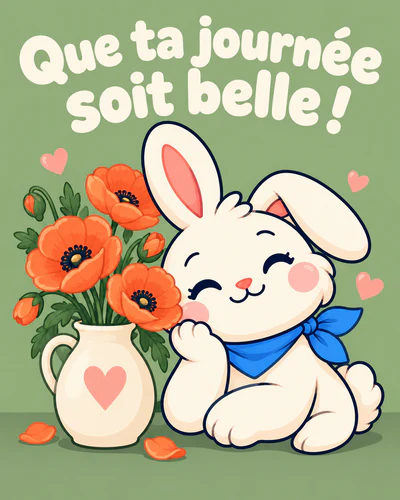 Que ta journée soit belle !