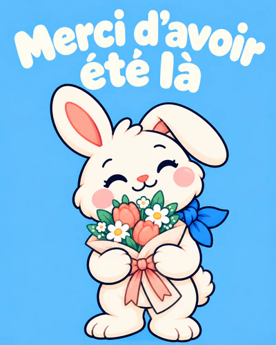 Merci d’avoir été là