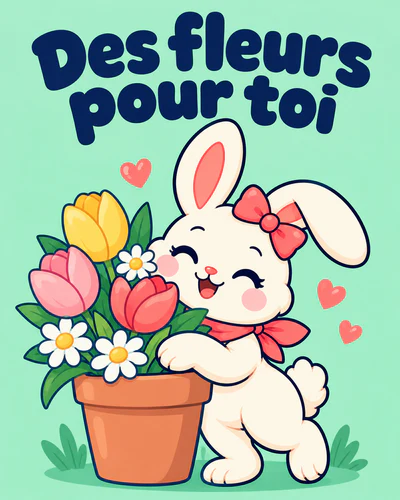 Des fleurs pour toi