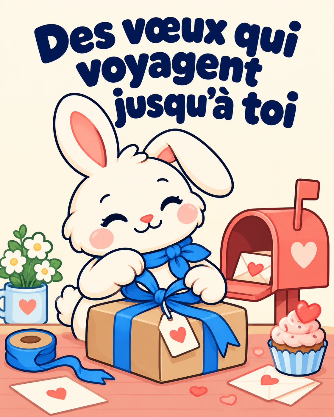Des vœux qui voyagent jusqu’à toi