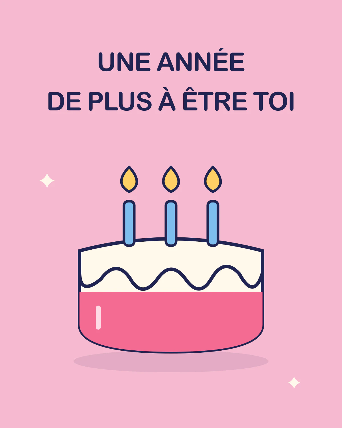 Une année de plus à être toi