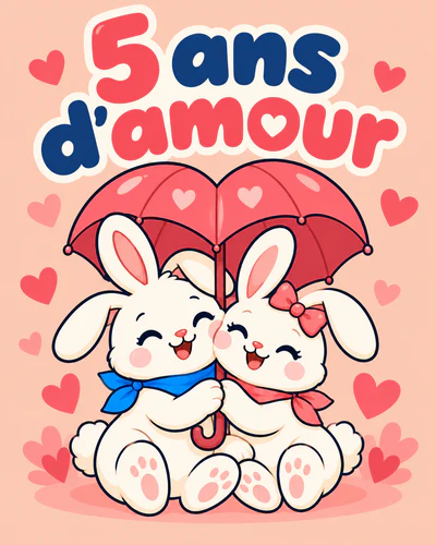 5 ans d’amour
